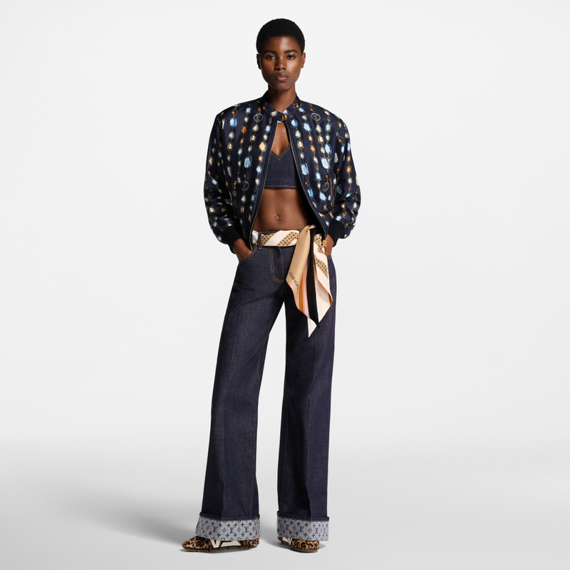 Louis Vuitton Reversible Necklace Bomber Jacket outlook