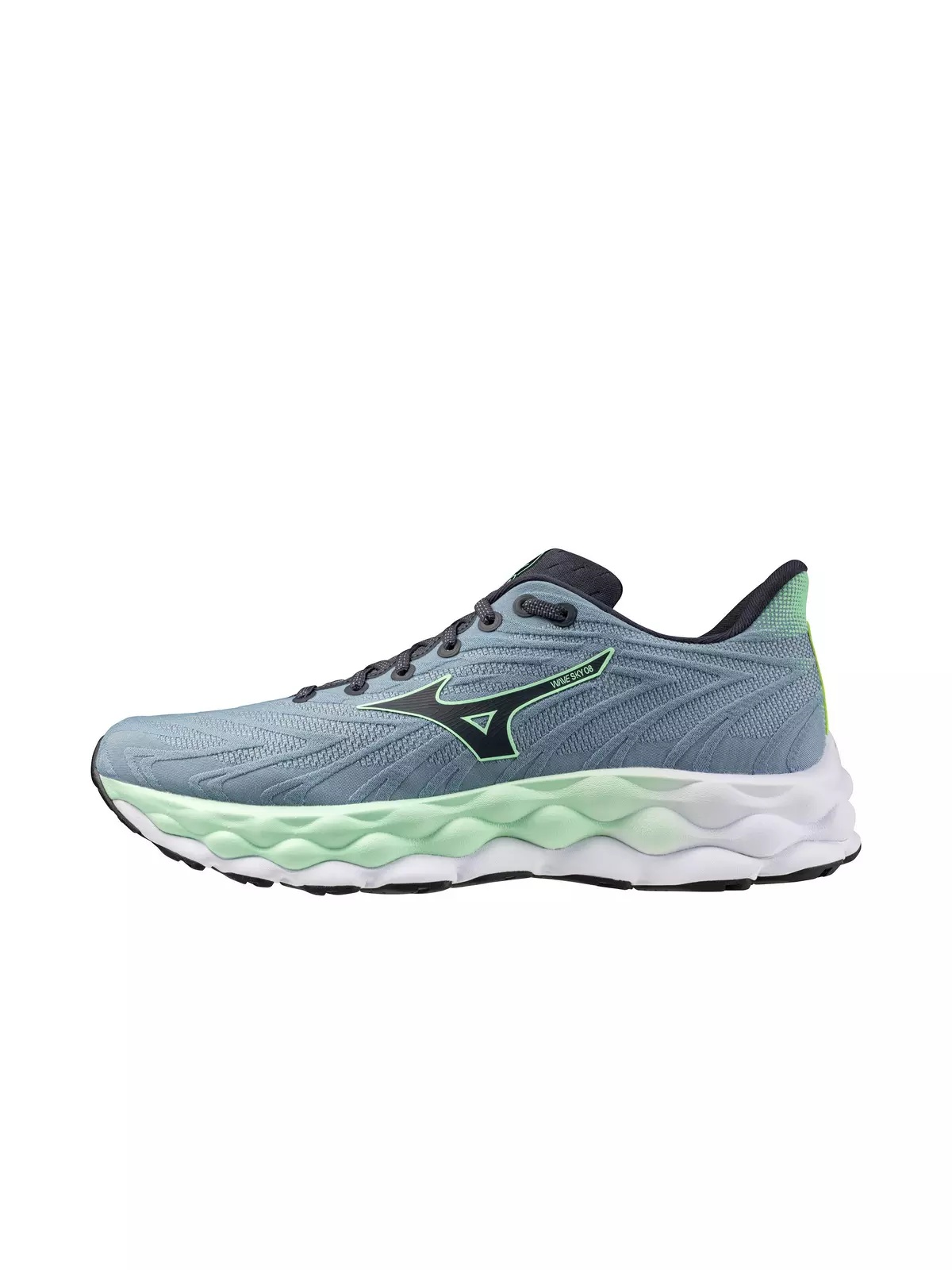 Wave Sky 8 "Citadel/Vintage Indigo" Men's Running Shoe - 2