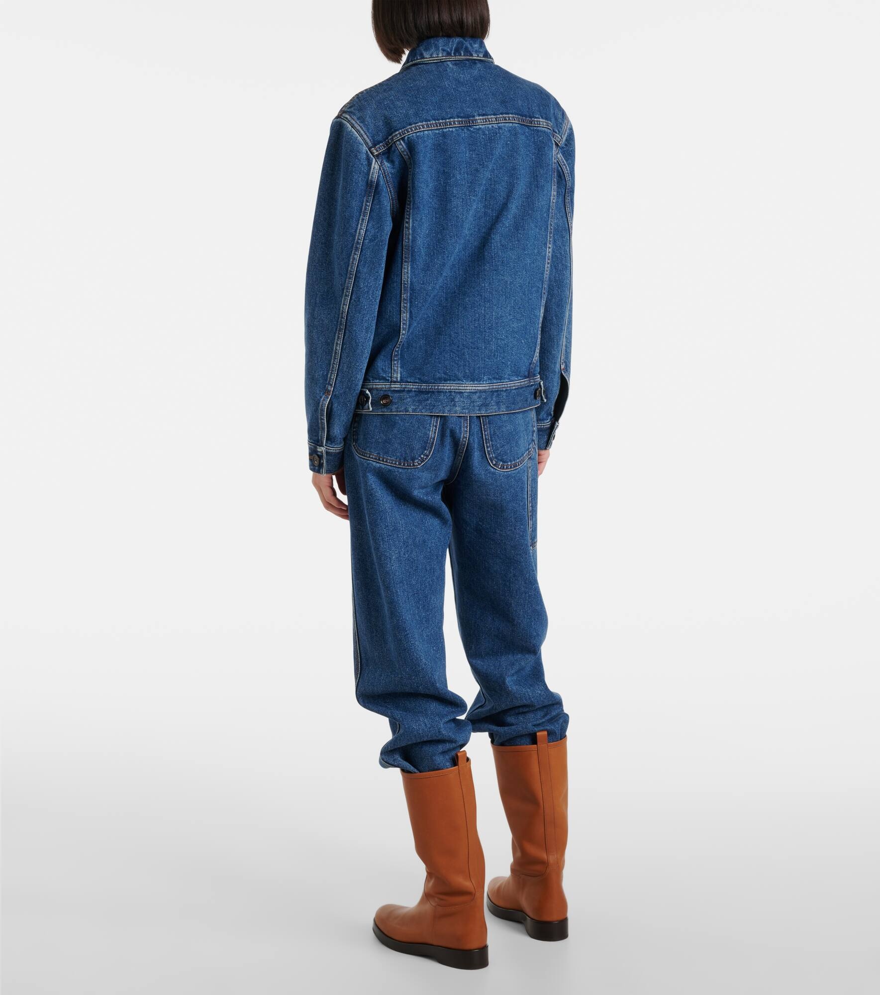 Tulus cotton and silk denim jacket - 3