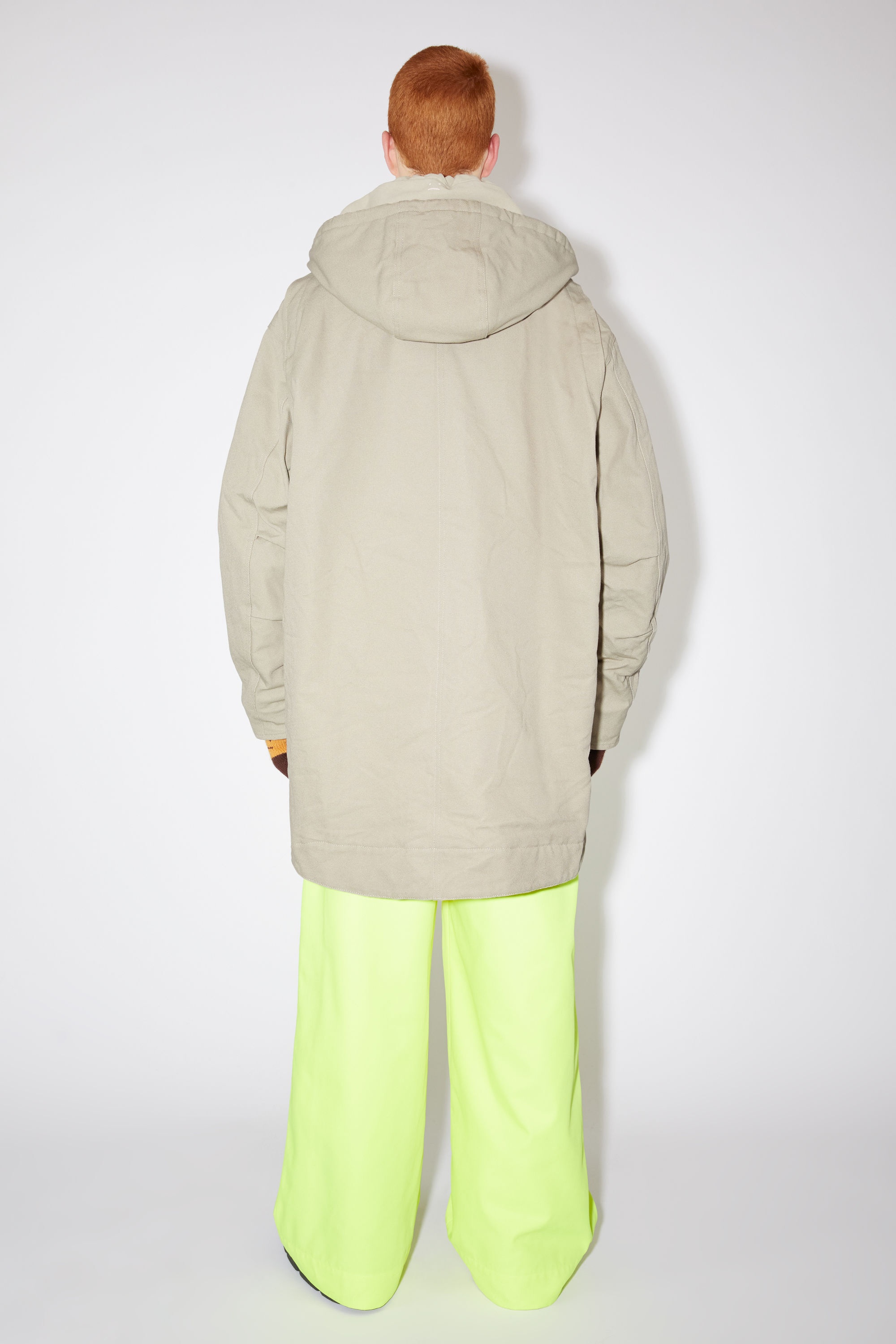 Cotton parka - Mushroom beige - 3