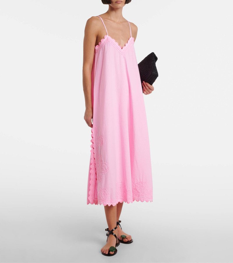 juliet dunn Cotton poplin midi dress outlook