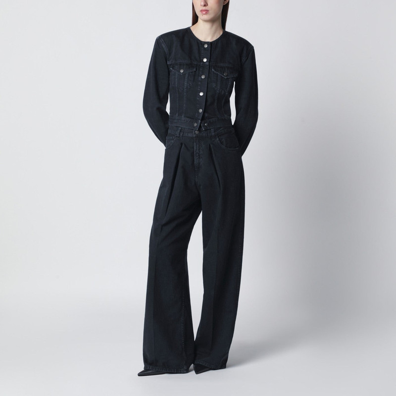 HAIKURE Carbon Candy pleated jeans outlook