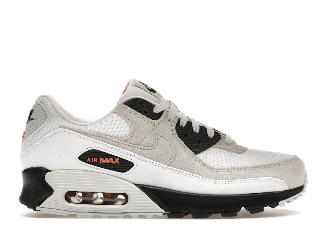 Nike Air Max 90 White Black Hot Curry - 1