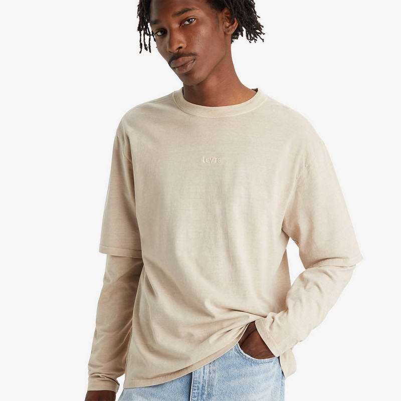 LONG SLEEVE TWOFER T-SHIRT 5