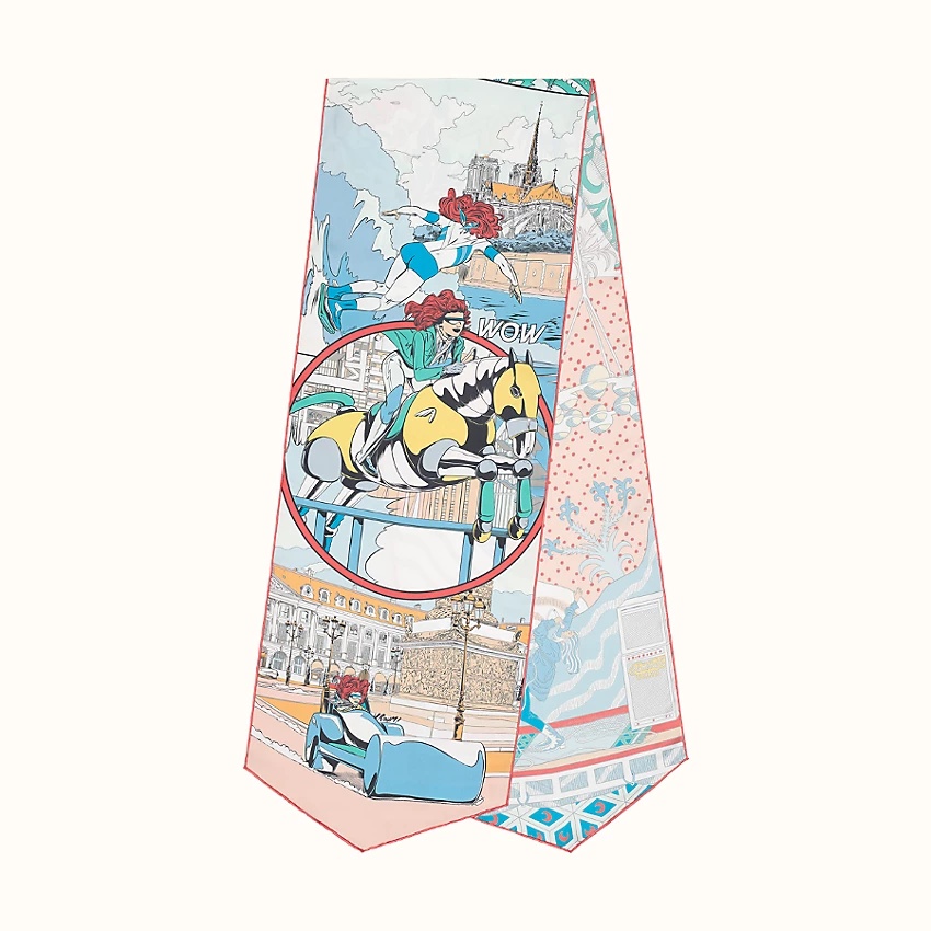 Le Premier Chant, Wow ! silk muffler - 3