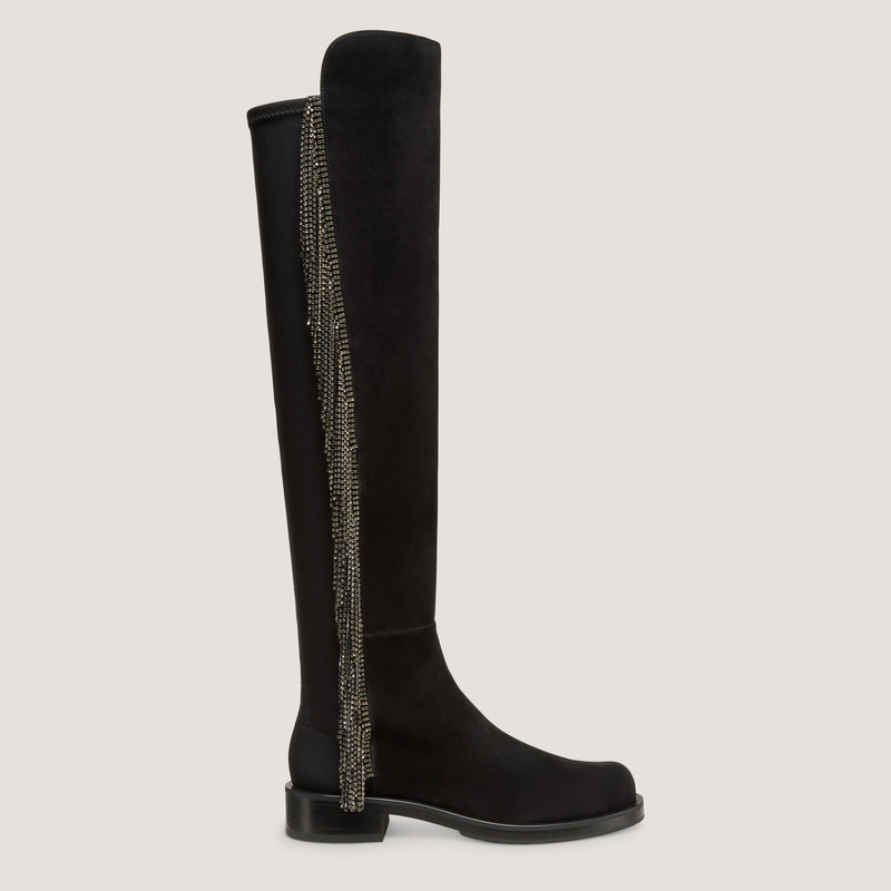 5050 BOLD CRYSTAL FRINGE BOOT 1