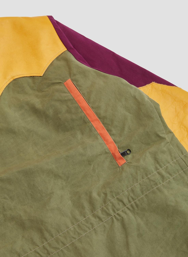 Rocky Mountain Featherbed x Nigel Cabourn Mountain Parka Dry Wax in Multicolour 13