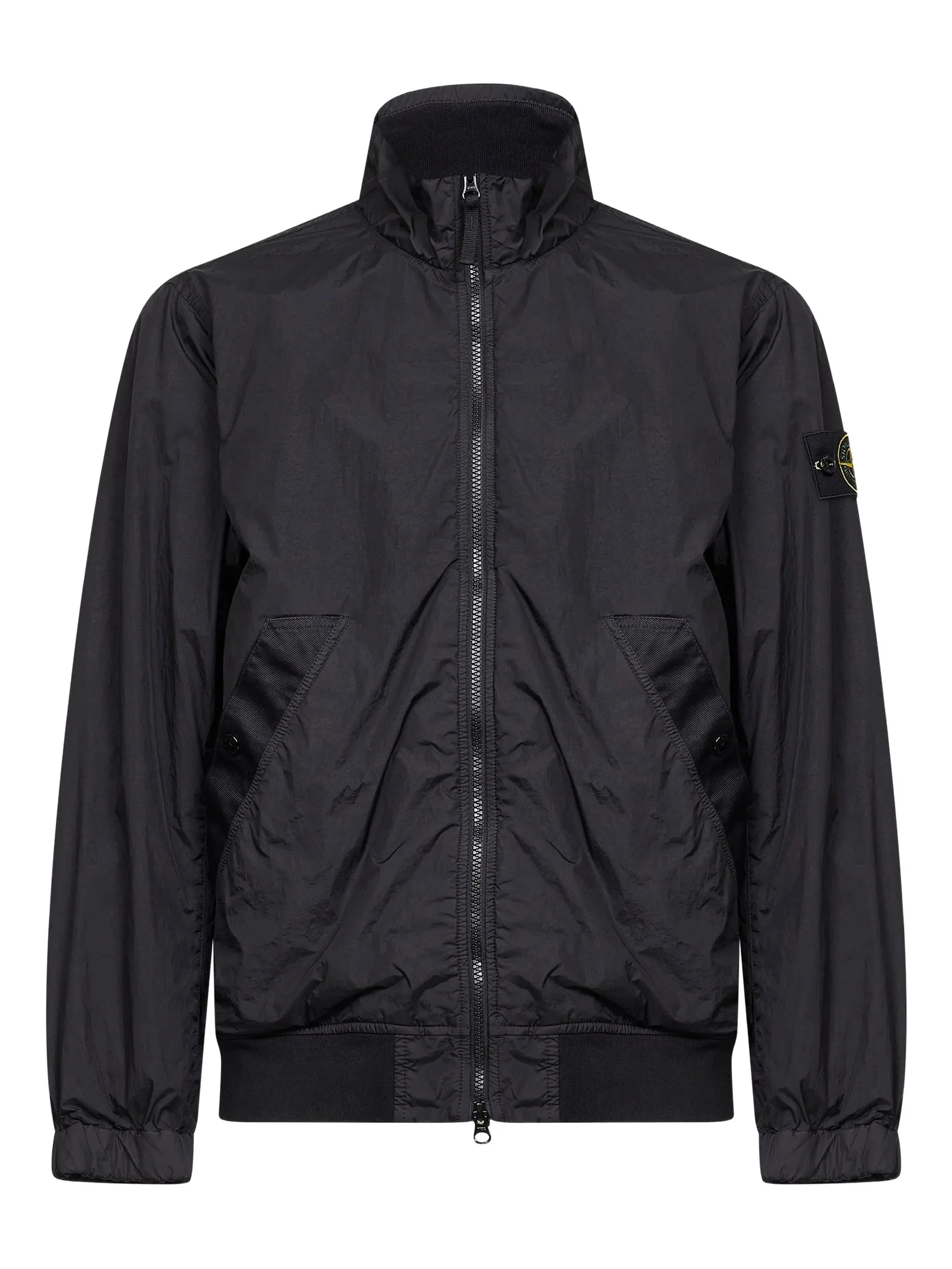 Stone Island Ribbed-trim Badge Jacket - 1