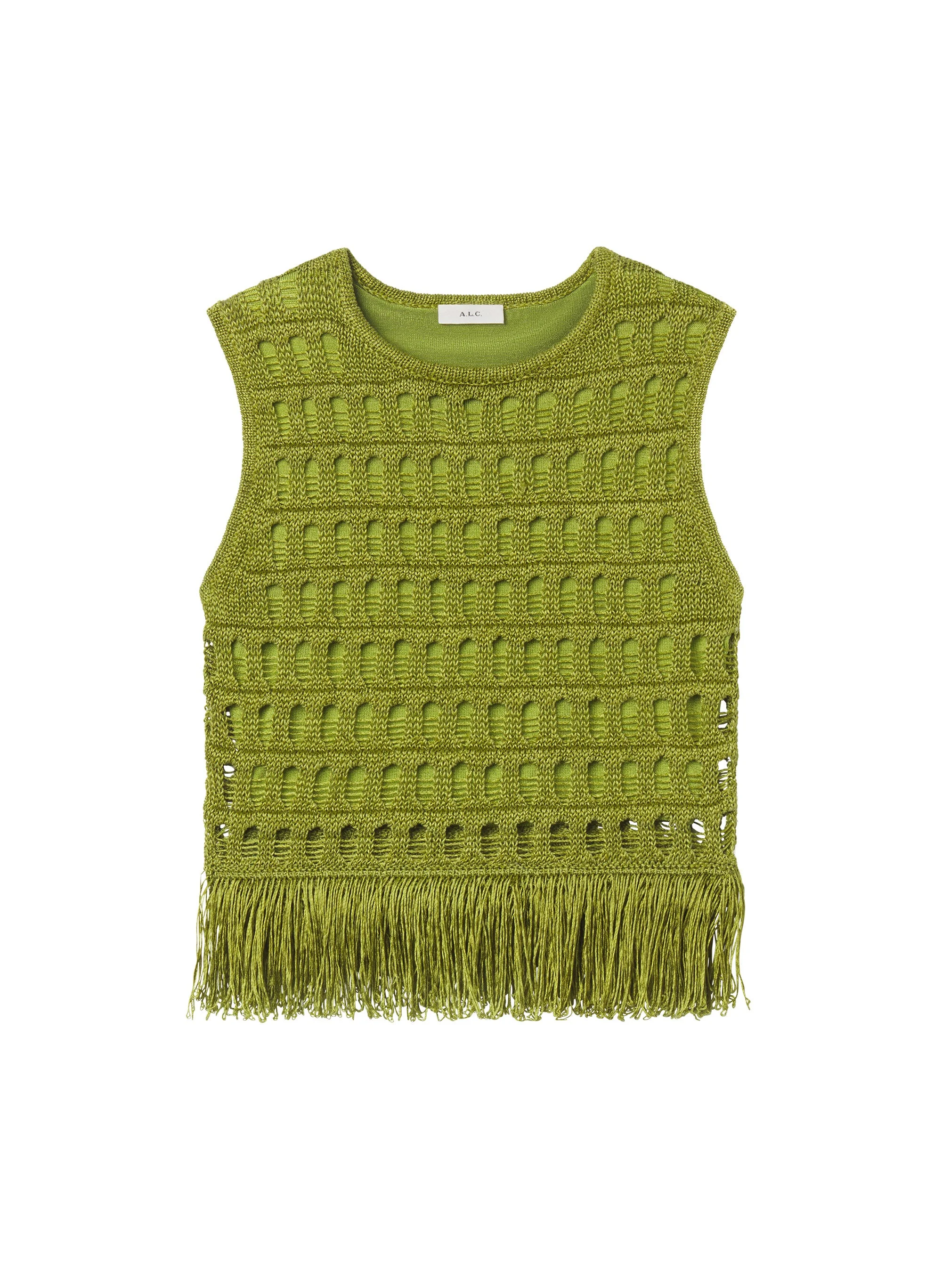 Esme Crochet Fringe Top - 1