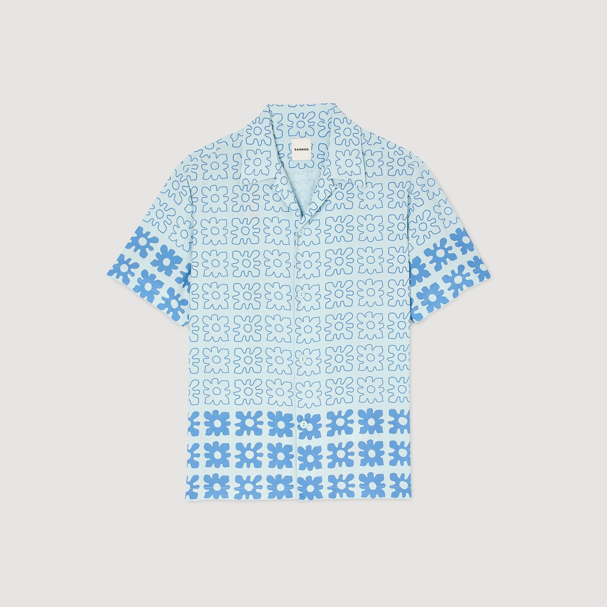 FLORAL MOTIF SHIRT - 6