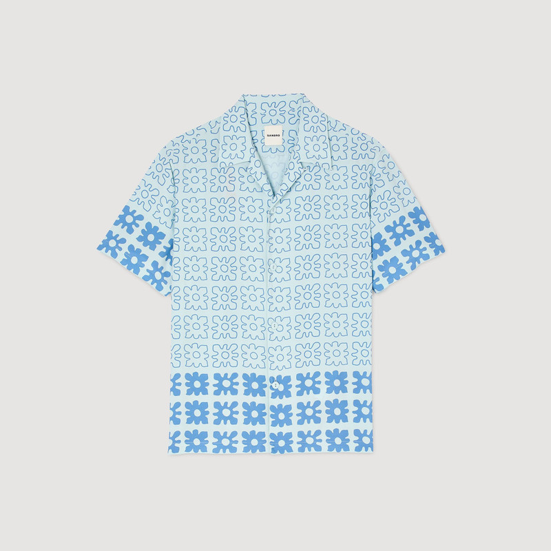 FLORAL MOTIF SHIRT 6