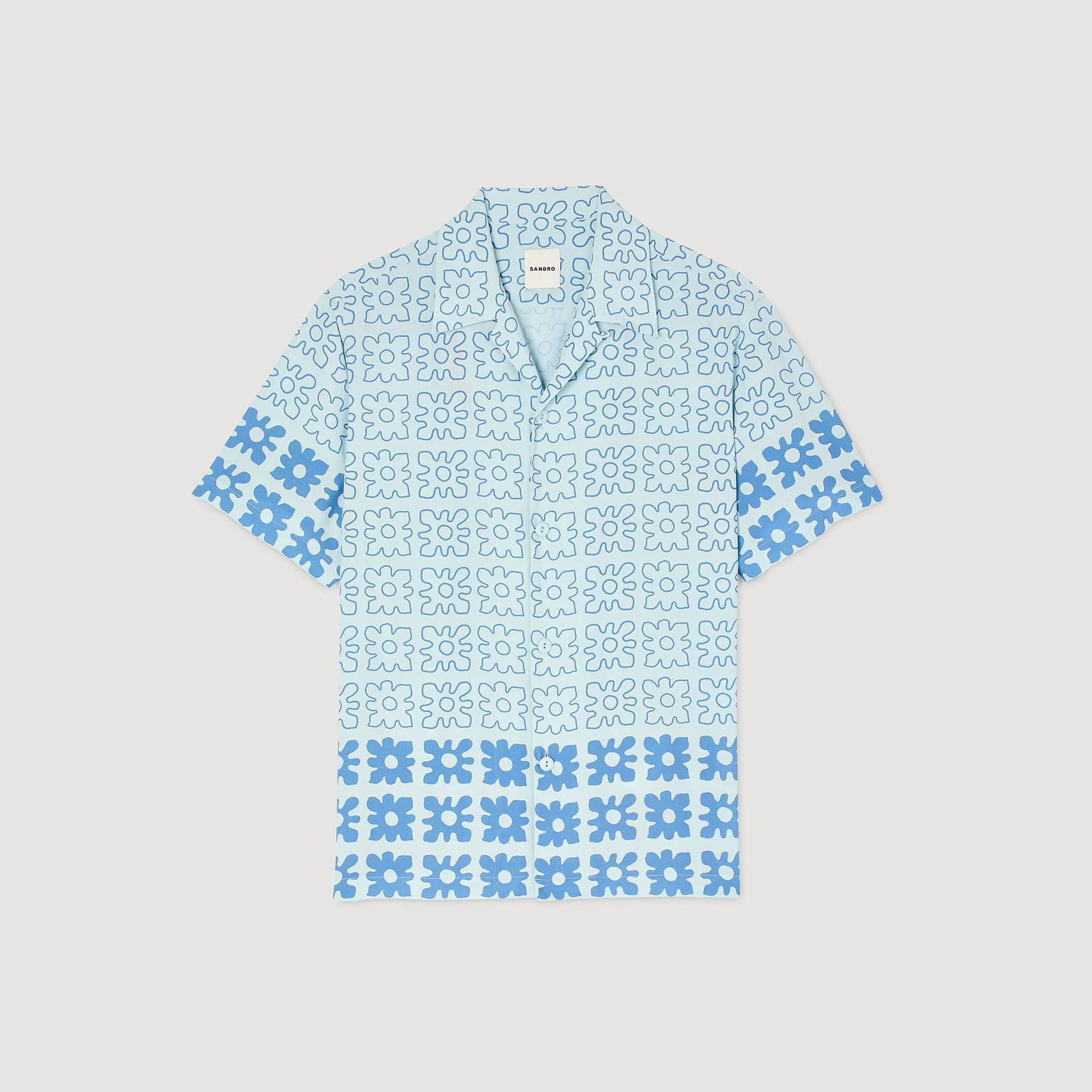 FLORAL MOTIF SHIRT - 1