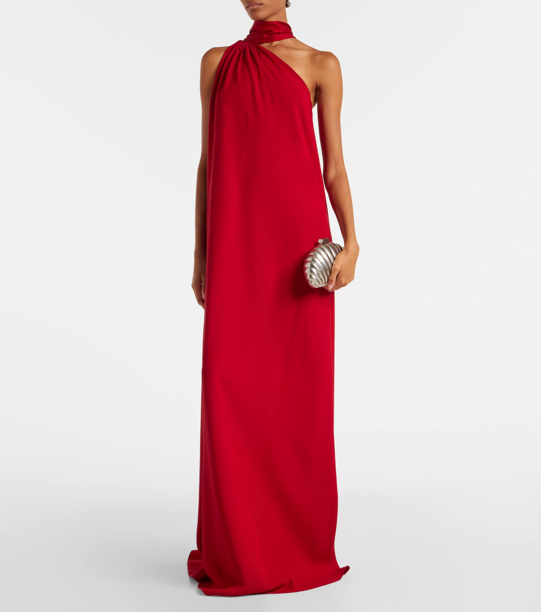 Astor scarf-detail maxi dress - 2
