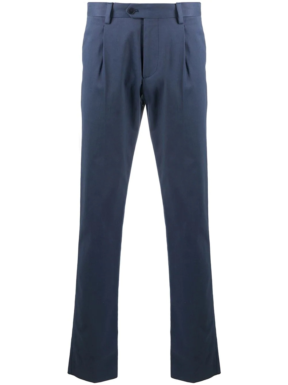 straight fit tailored trousers - 1