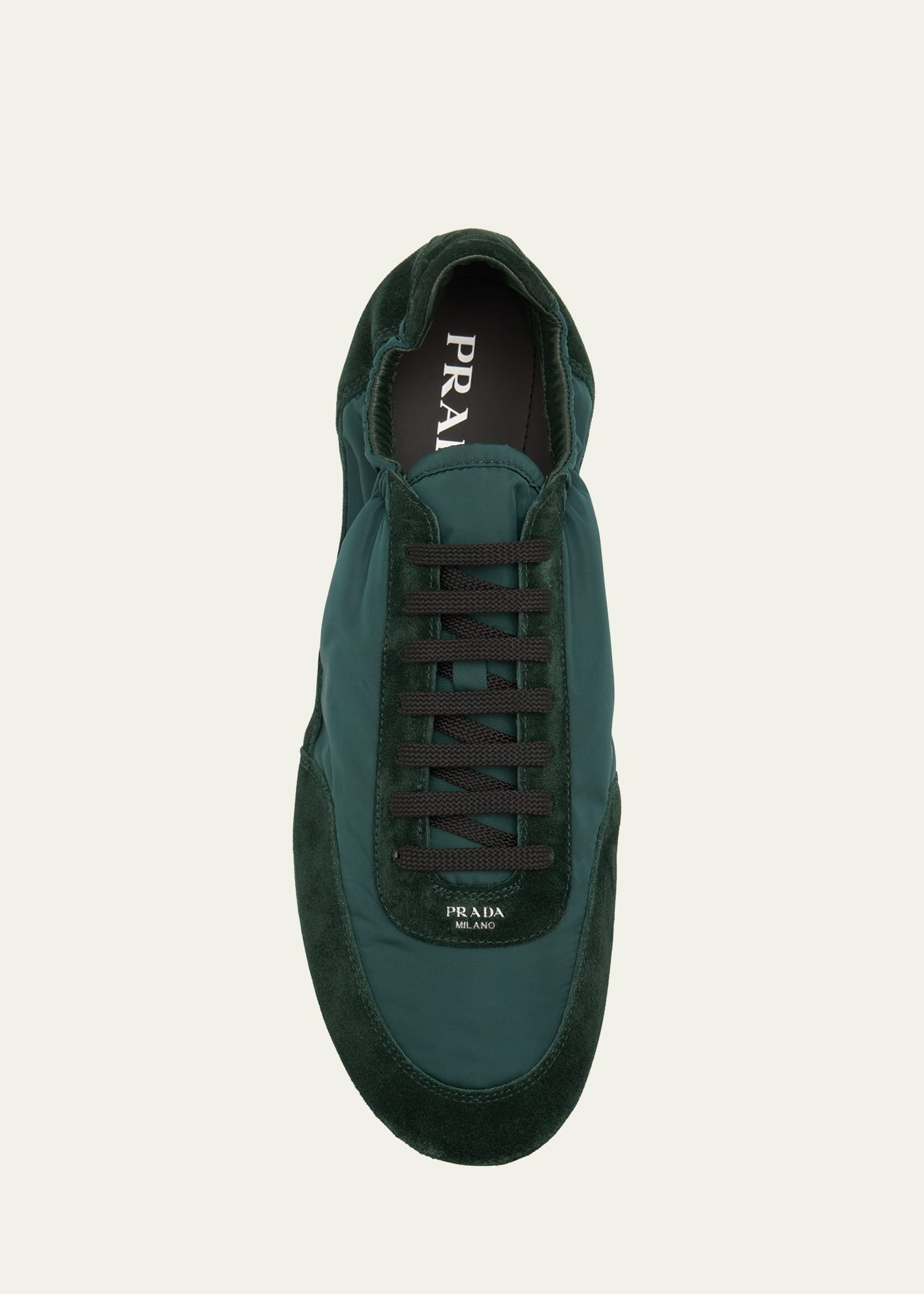 Men's Collapse Nylon and Suede Low-Top Sneakers - 4