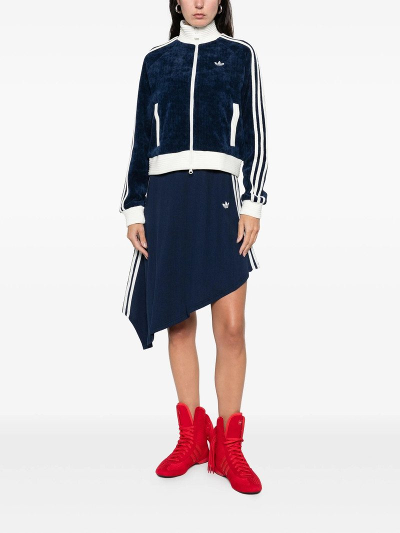 Adidas Waffle-texture Asymmetric Midi Skirt 3