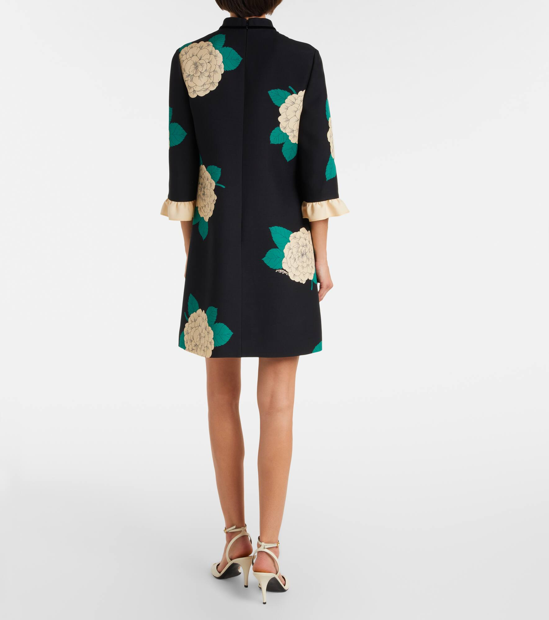 Crepe Couture floral minidress - 3
