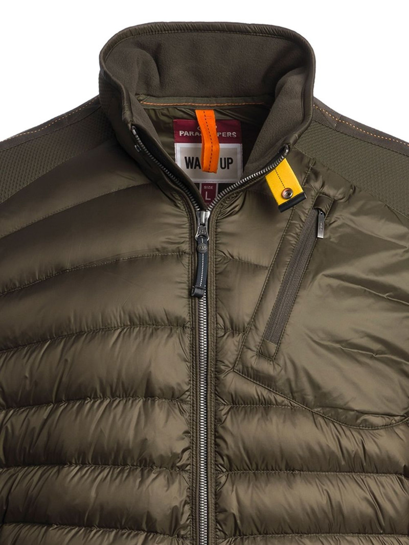 PARAJUMPERS quilted panelled jacket outlook