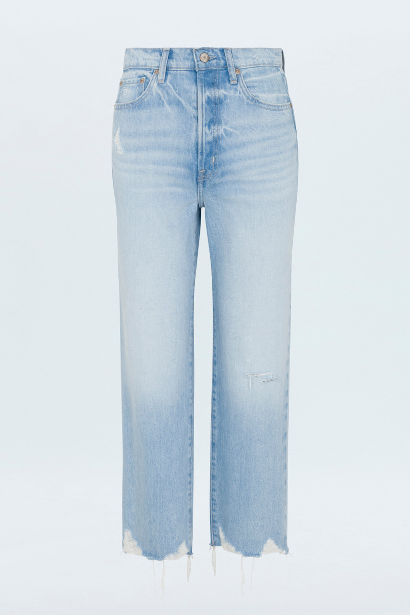 CASSIE SUPER HIGH RISE STRAIGHT JEAN - LEISURE VINTAGE 1
