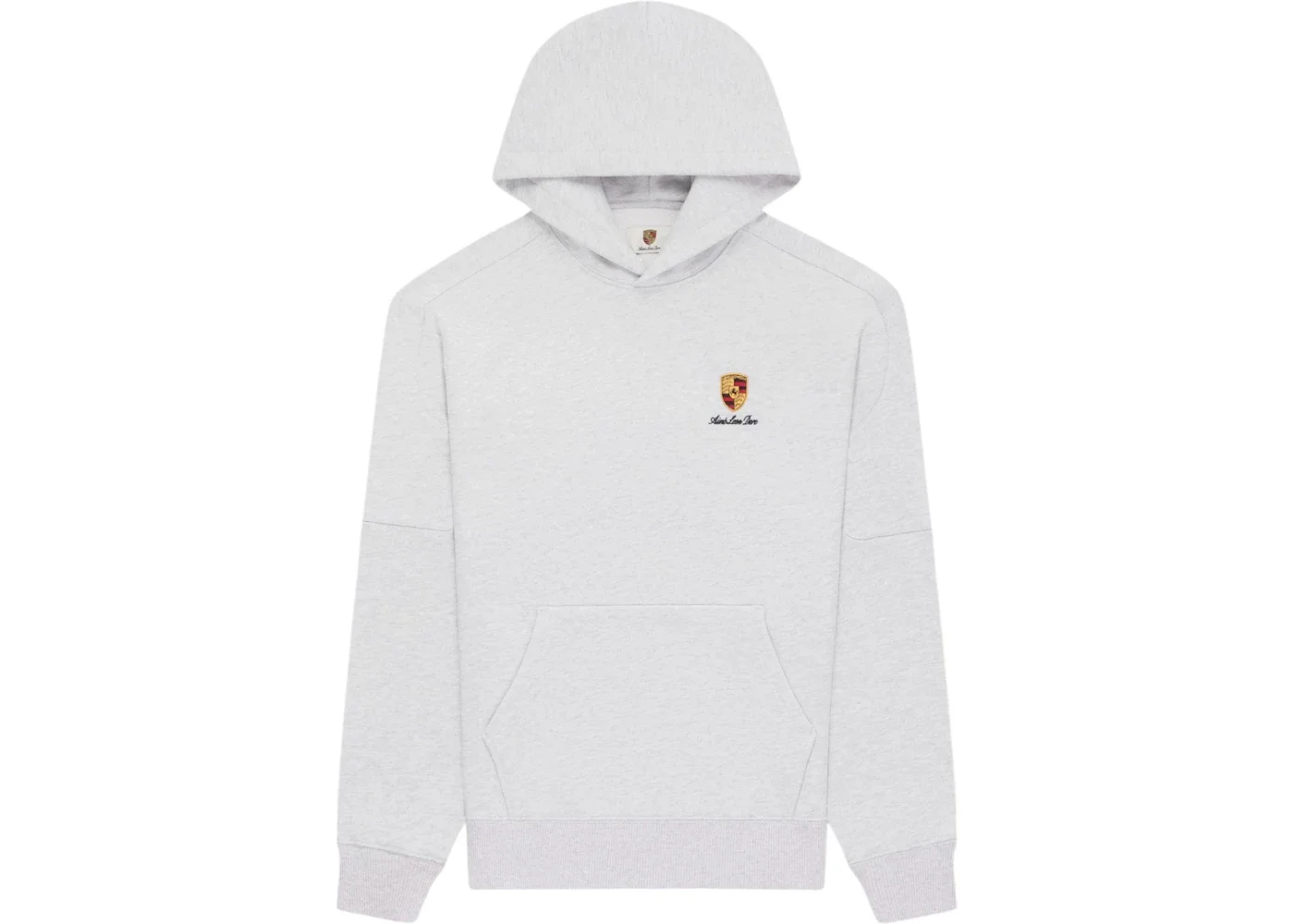 Aime Leon Dore x Porsche 993 Turbo Racing Hoodie Silver Mix - 1