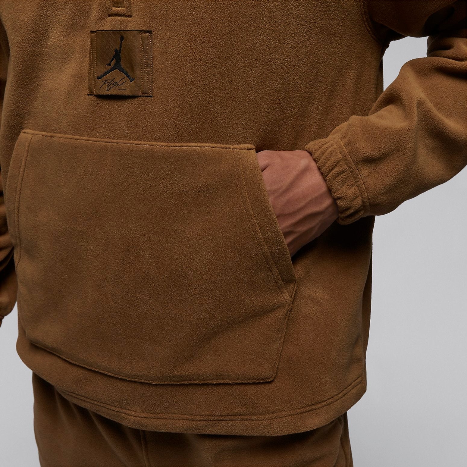 Air Jordan Essentials Winterized Fleece Half-zip 'Brown' FD7864-281 - 2