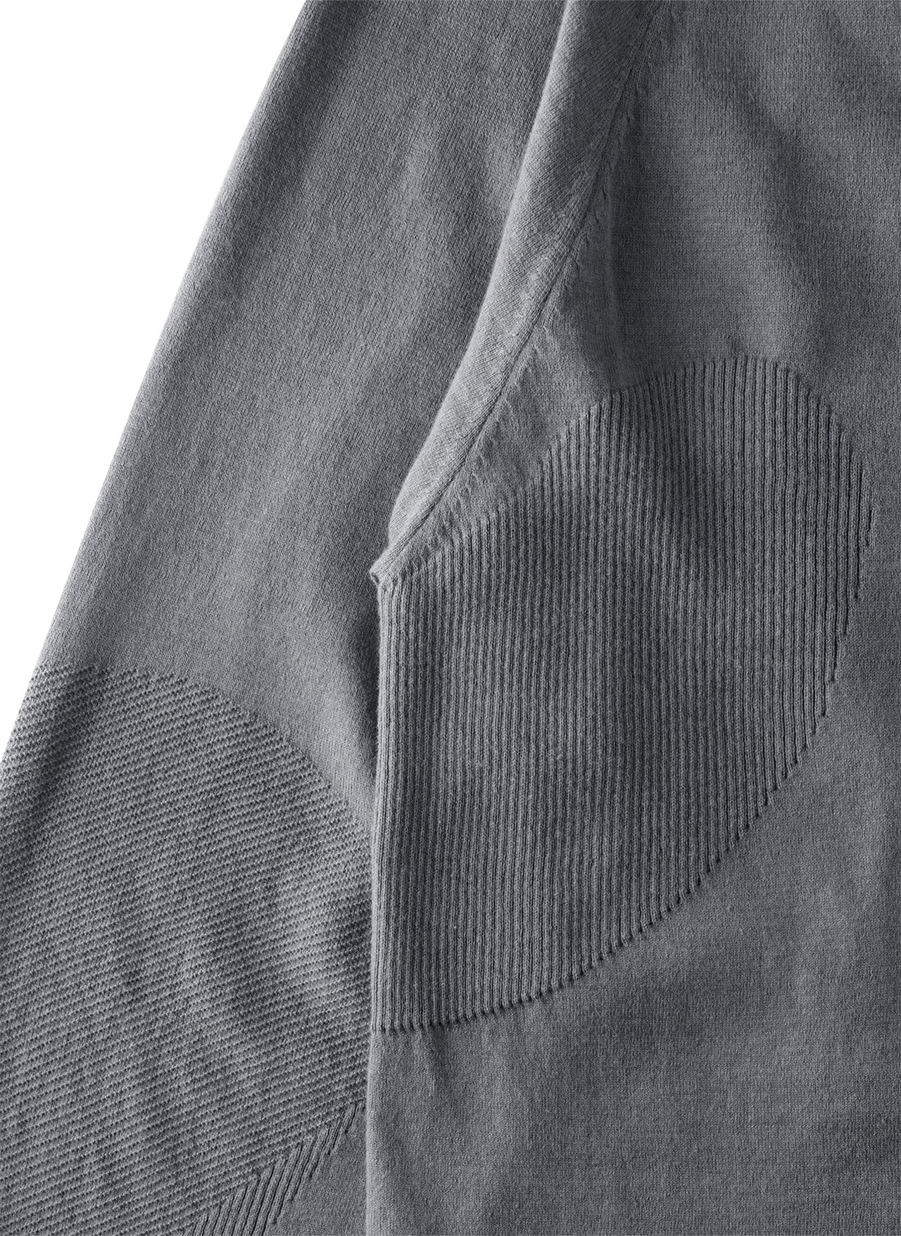 8.0 KNIT HOODIE RIGHT (GREY BLUE) - 8
