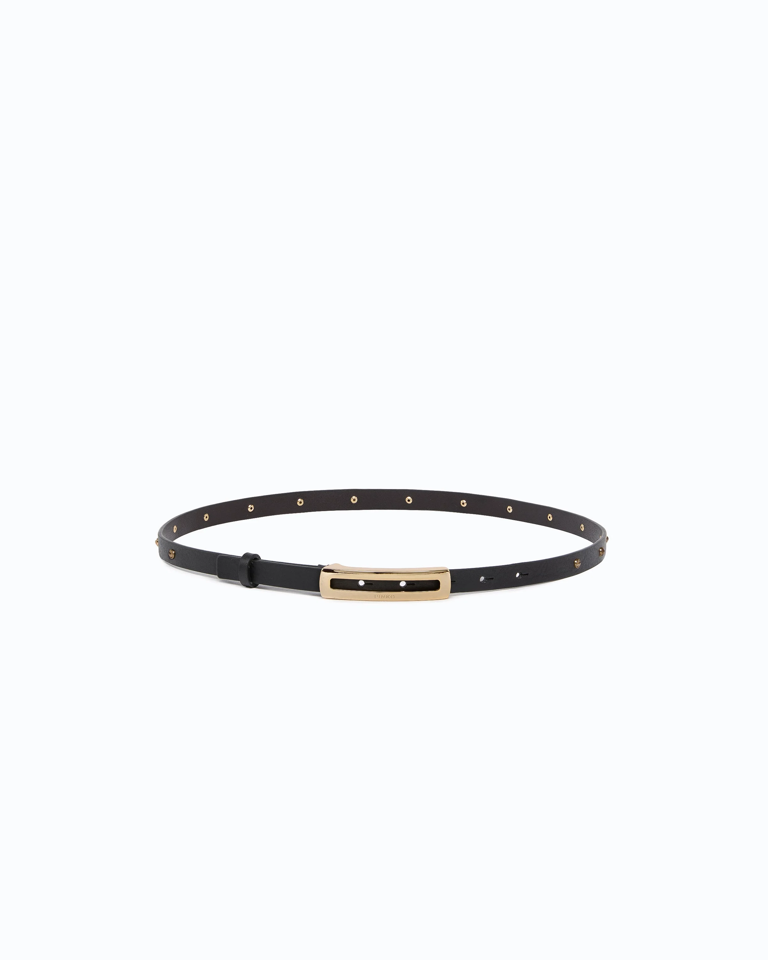BELT WITH JEWEL STUDS, 1 CM - 1