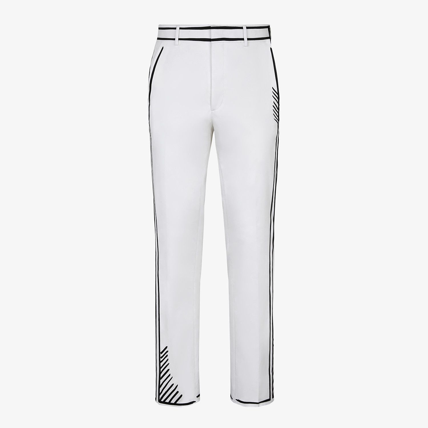 Fendi Roma Joshua Vides gabardine pants - 1