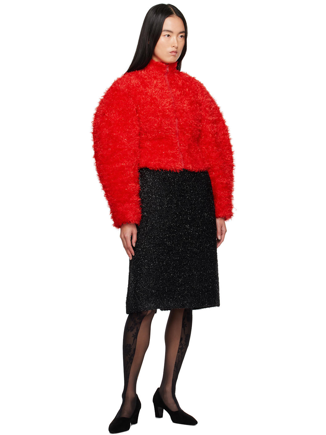 Red Francesca Jacket - 4