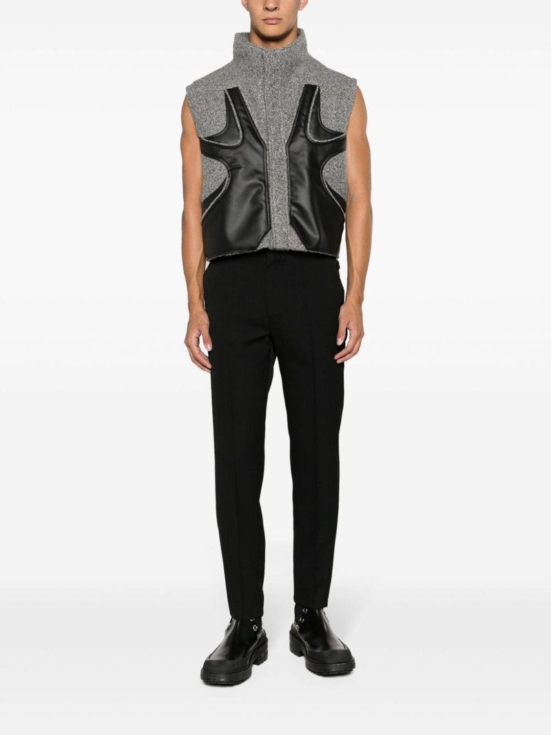 UNDERCOVER slim-cut wool trousers outlook