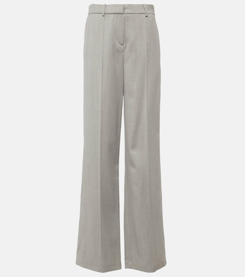 tailored wool trousers - 1