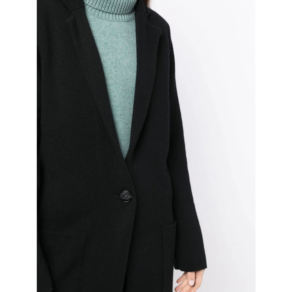 Lisa Yang Black Coats - Single Breasted Coats Women - 5