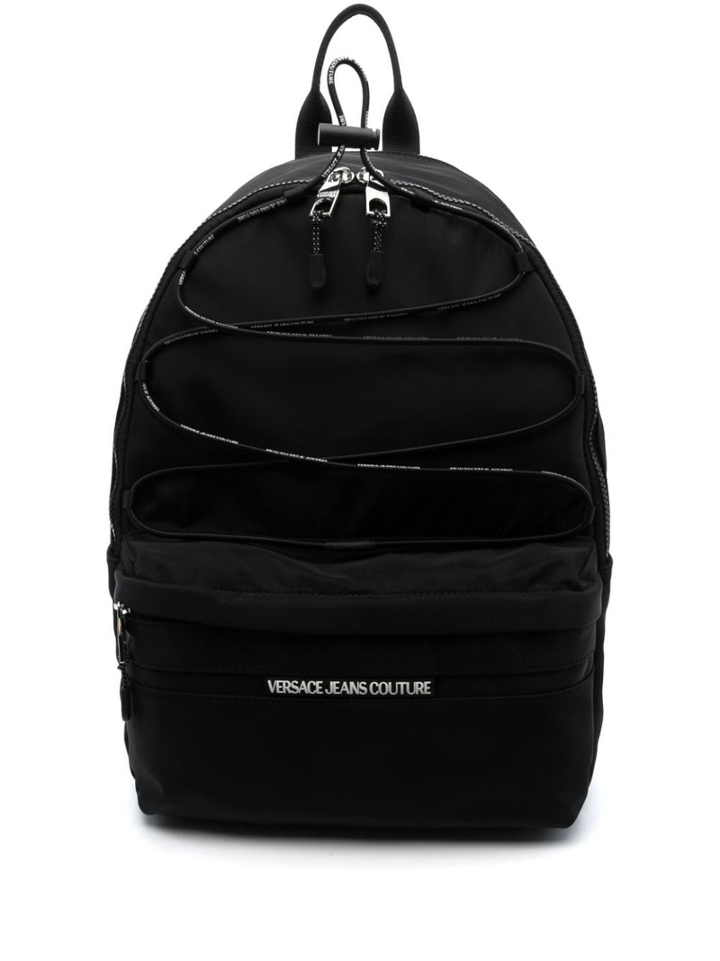 logo-patch lightweight backpack 1