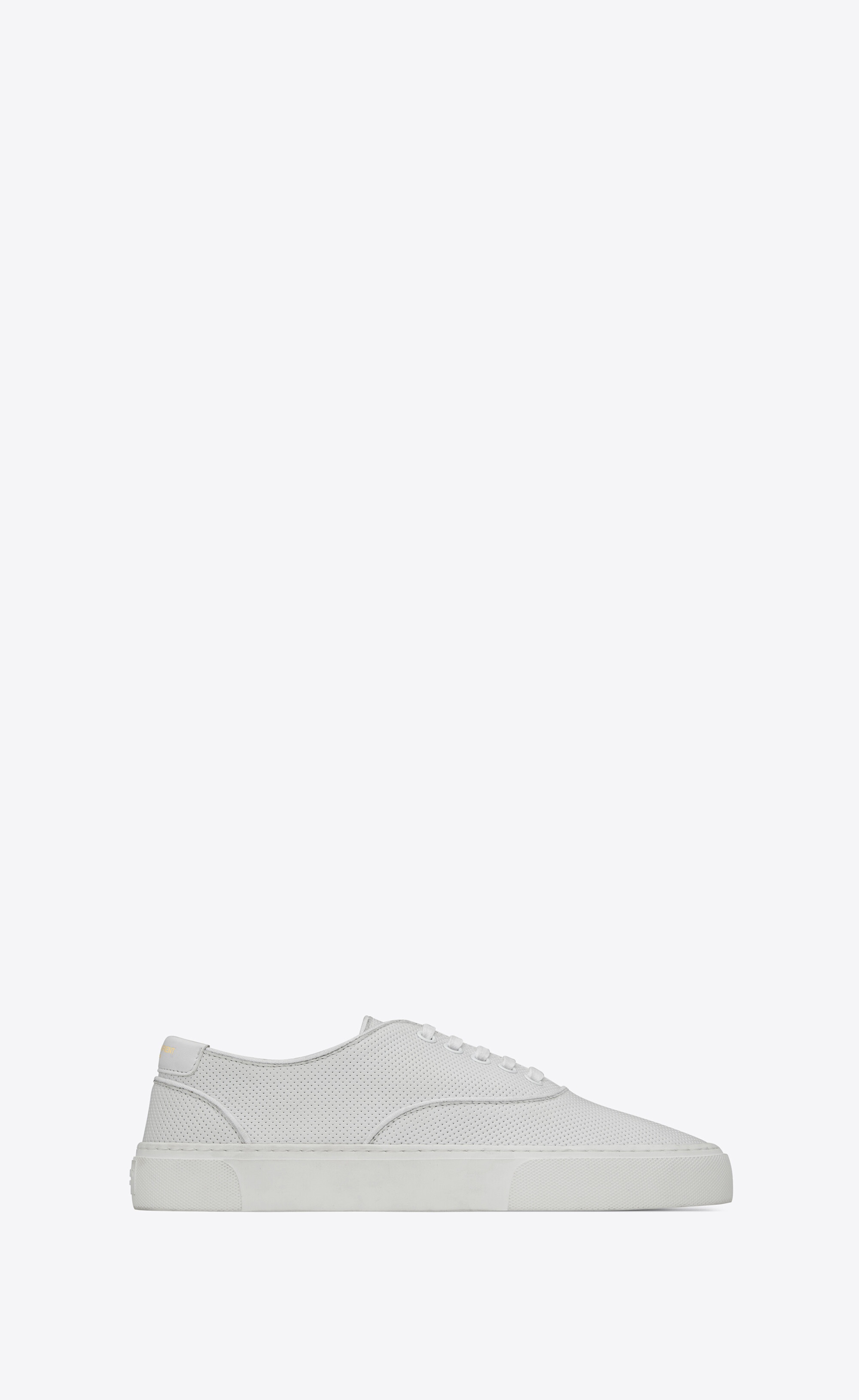 venice sneakers in perforated grained leather - 1