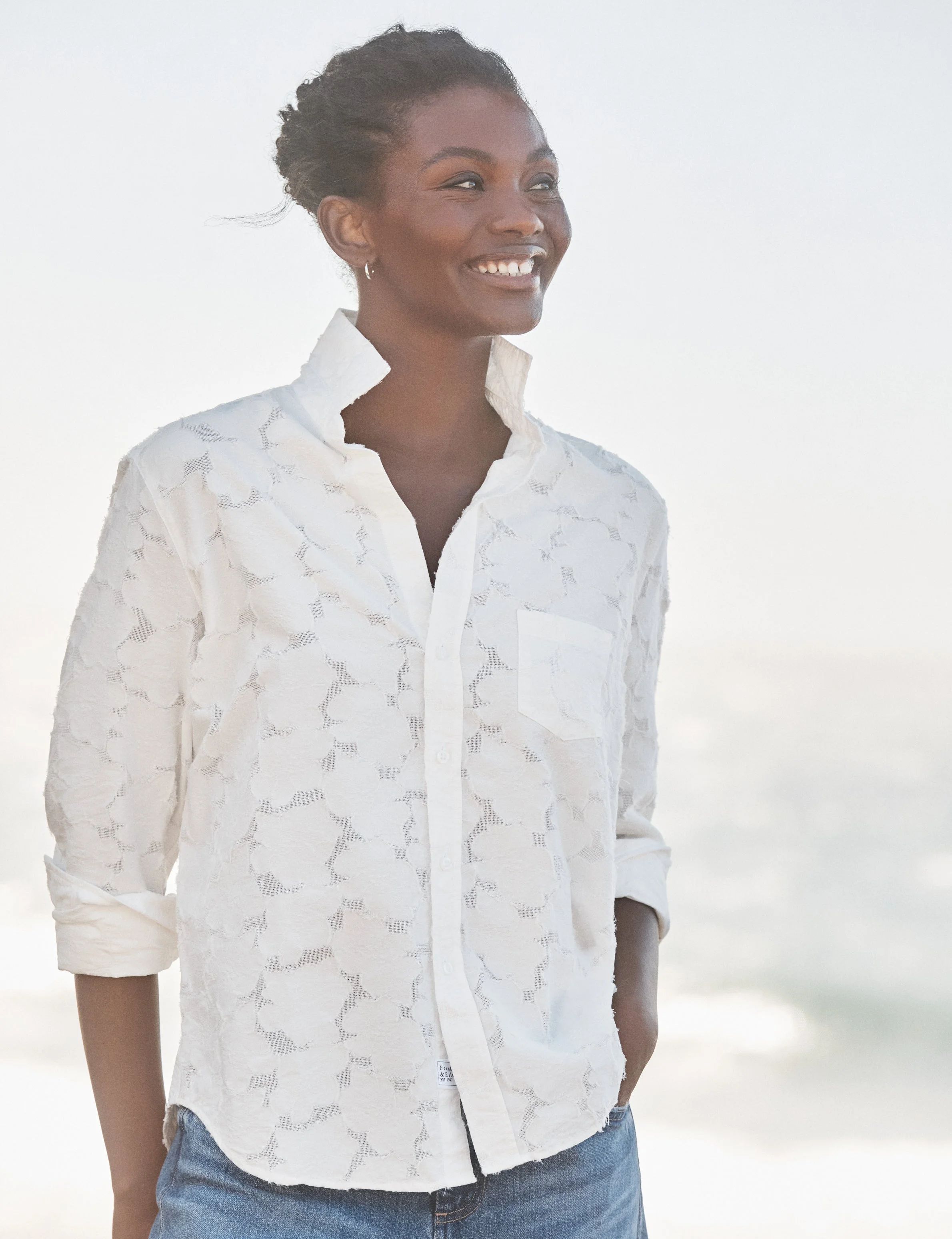 Relaxed Button-Up Shirt - 1