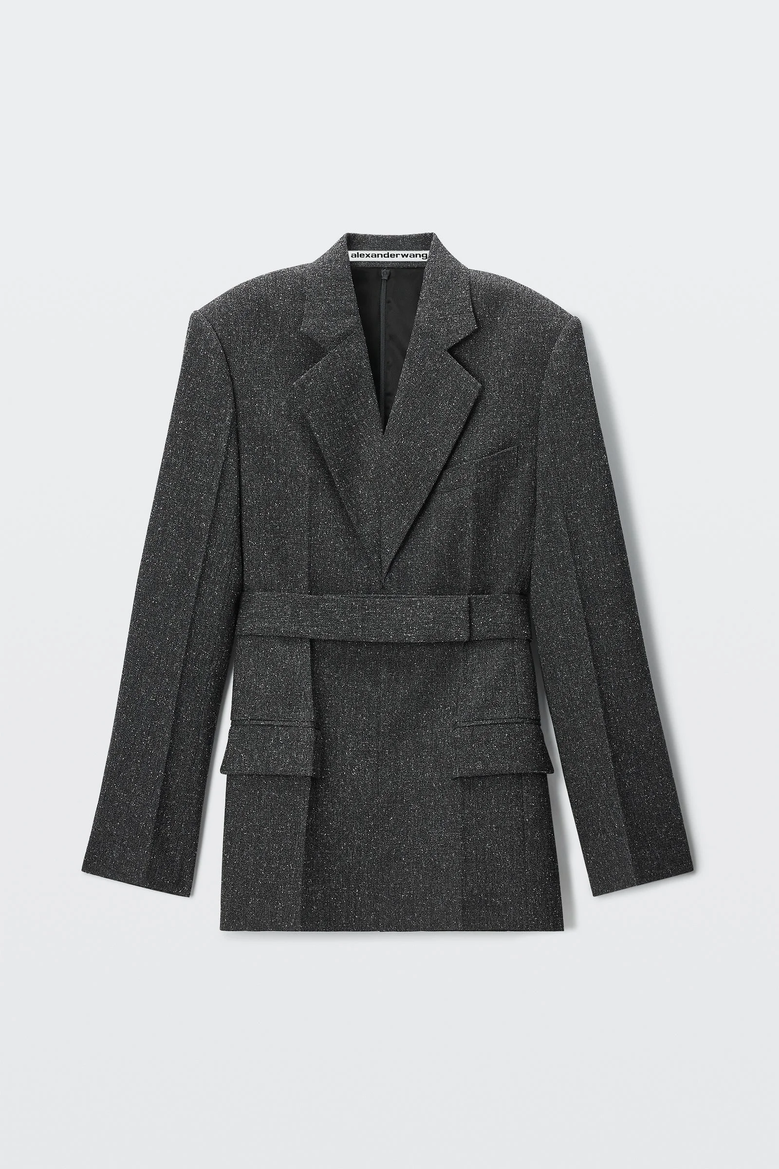 tweed blazer dress - 1