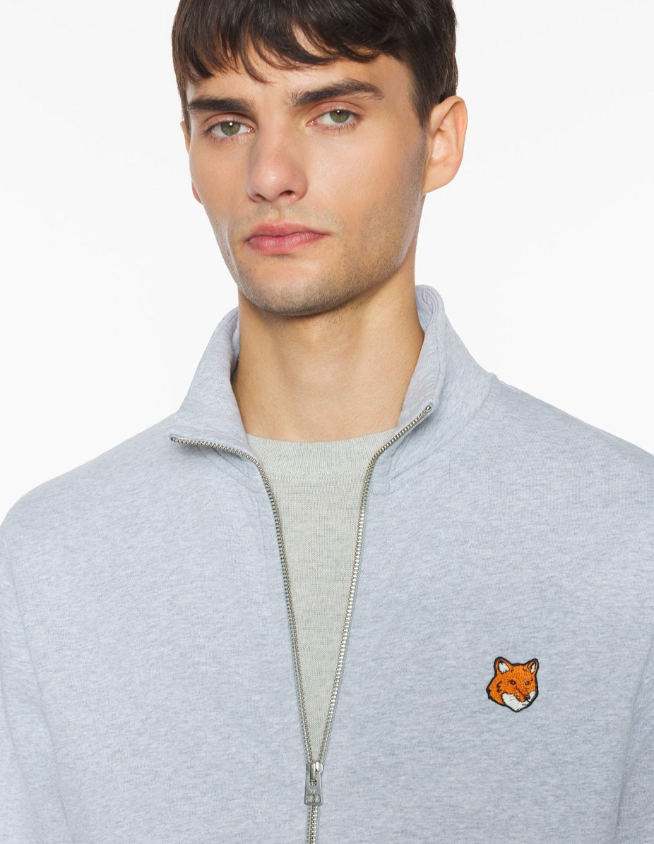 FOX HEAD ZIPPED REGULAR SWEATSHIRT - 4