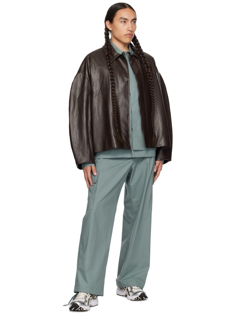 LE17SEPTEMBRE Blue Double Layered Shirt outlook