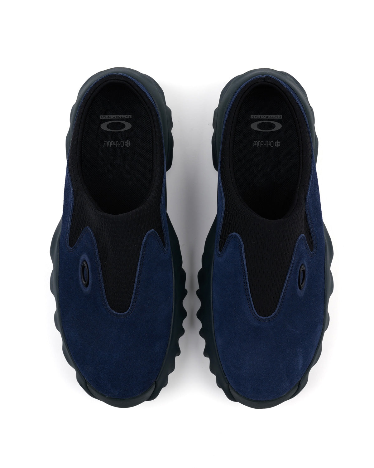 Oakley Factory Team Suede Chop Saw Mule - Navy/Black - 4
