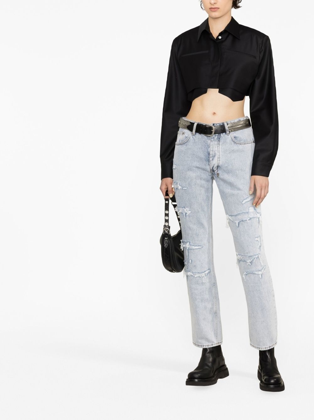 Brooklyn Muse Repair straight-leg jeans - 2