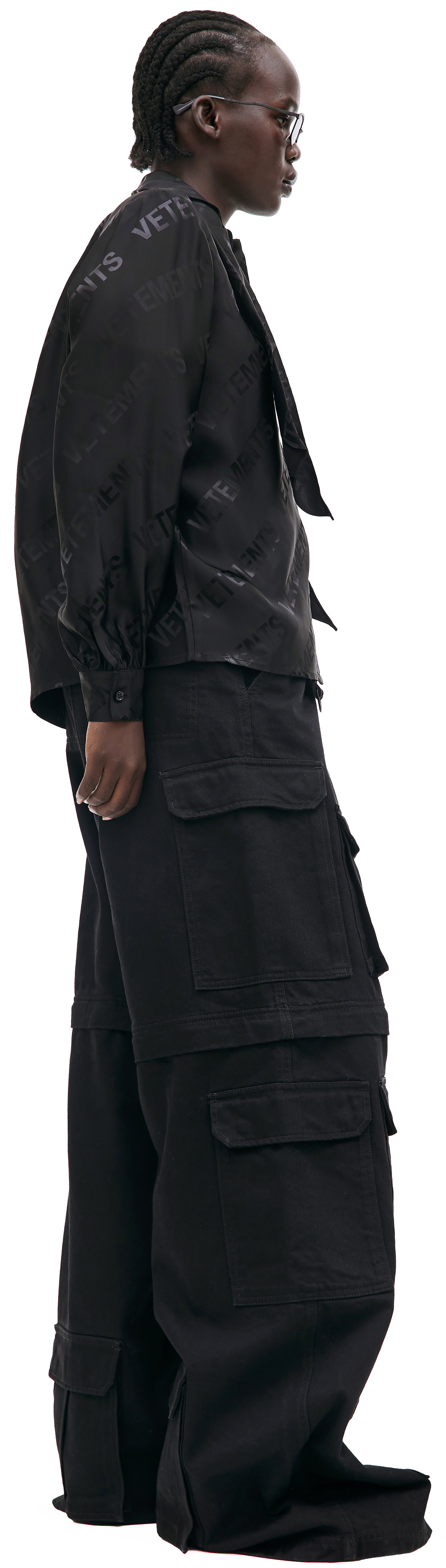 BLACK LOGO SHIRT - 2