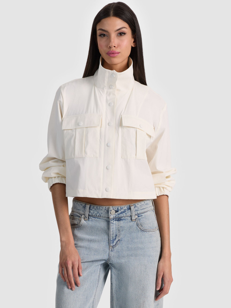 JAMES FUNNEL NECK CROPPED PARKA 2