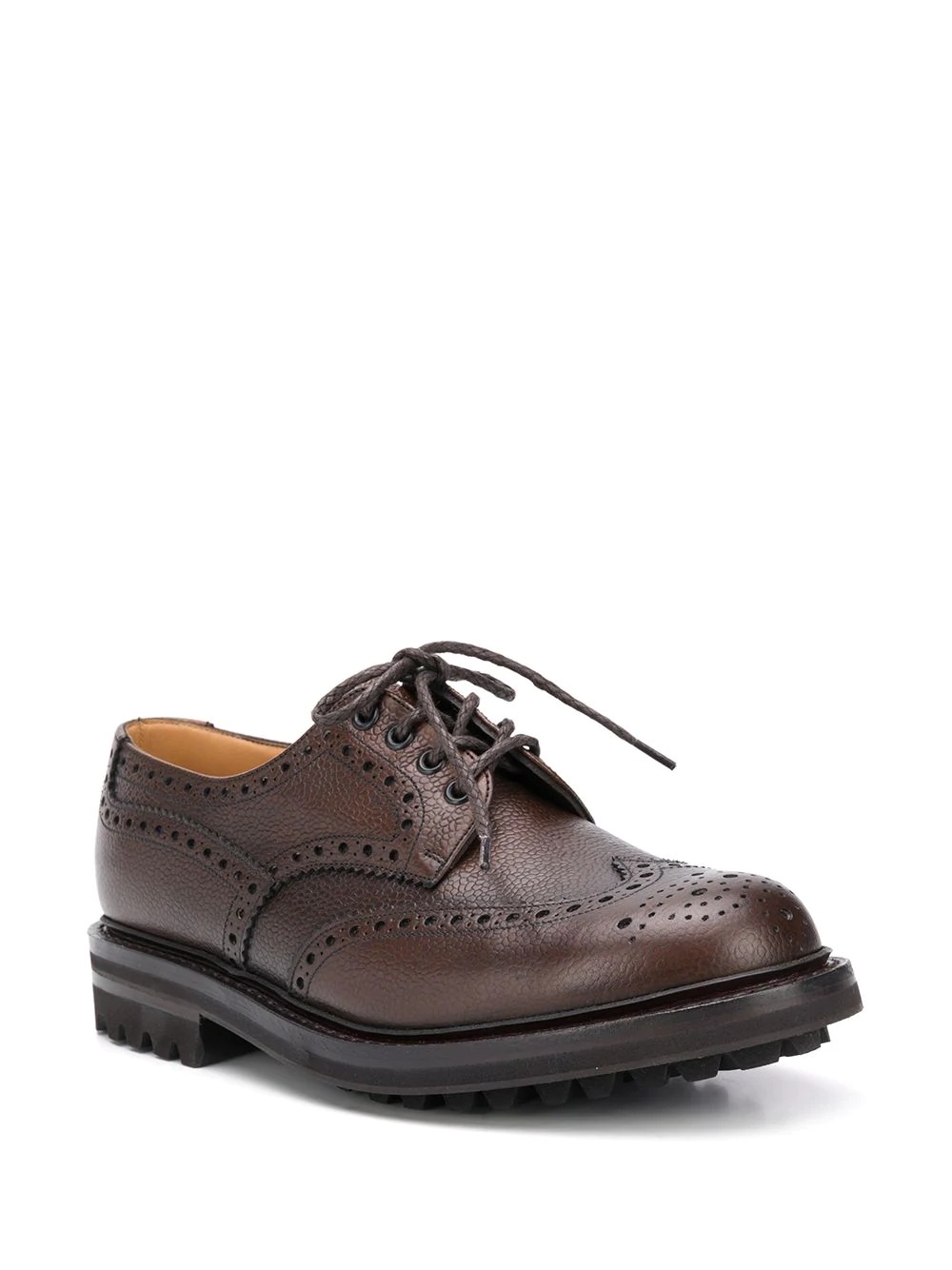 Mcpherson grain-effect brogues - 2