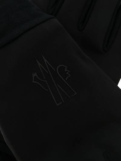 Moncler Grenoble logo padded gloves outlook