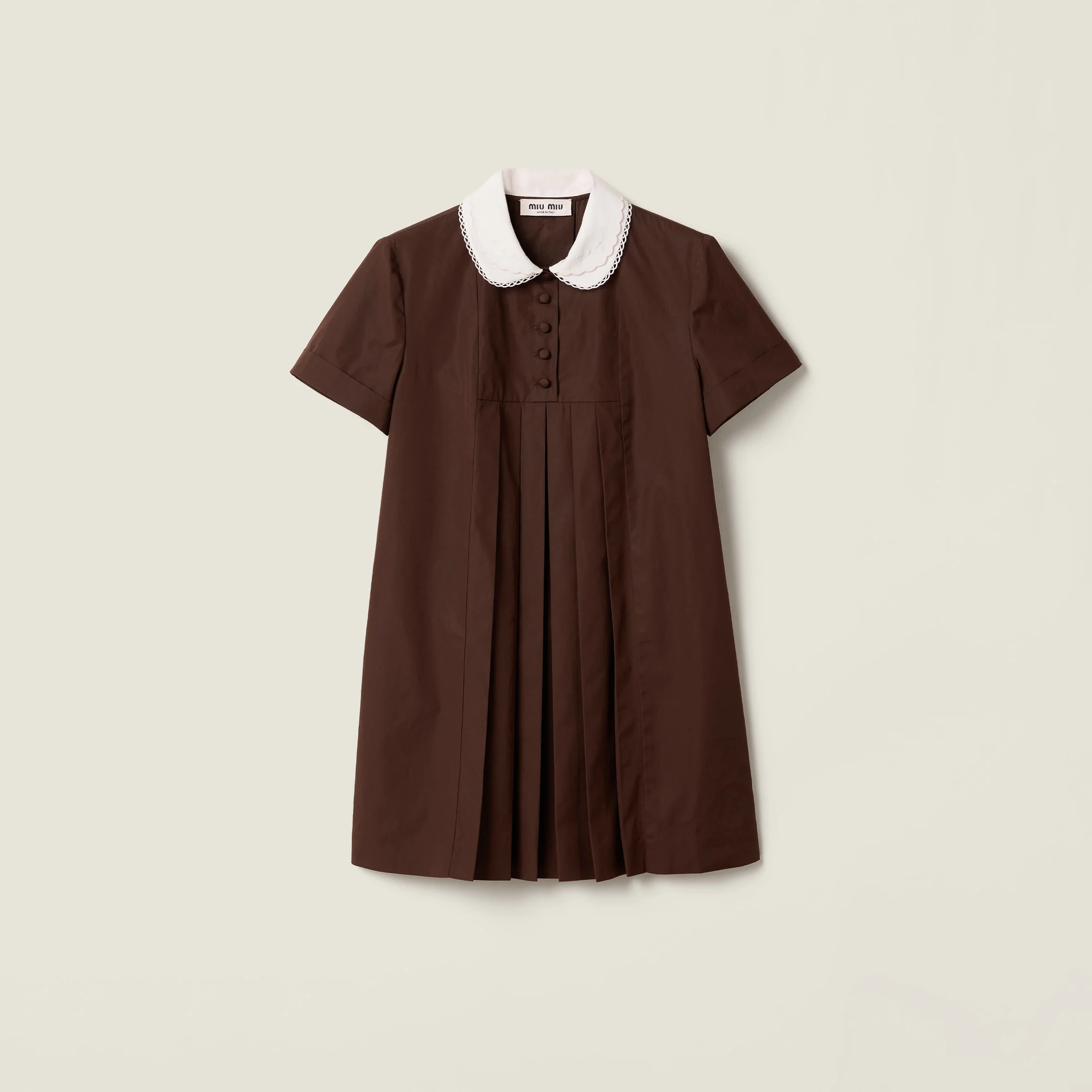 Poplin dress - 1