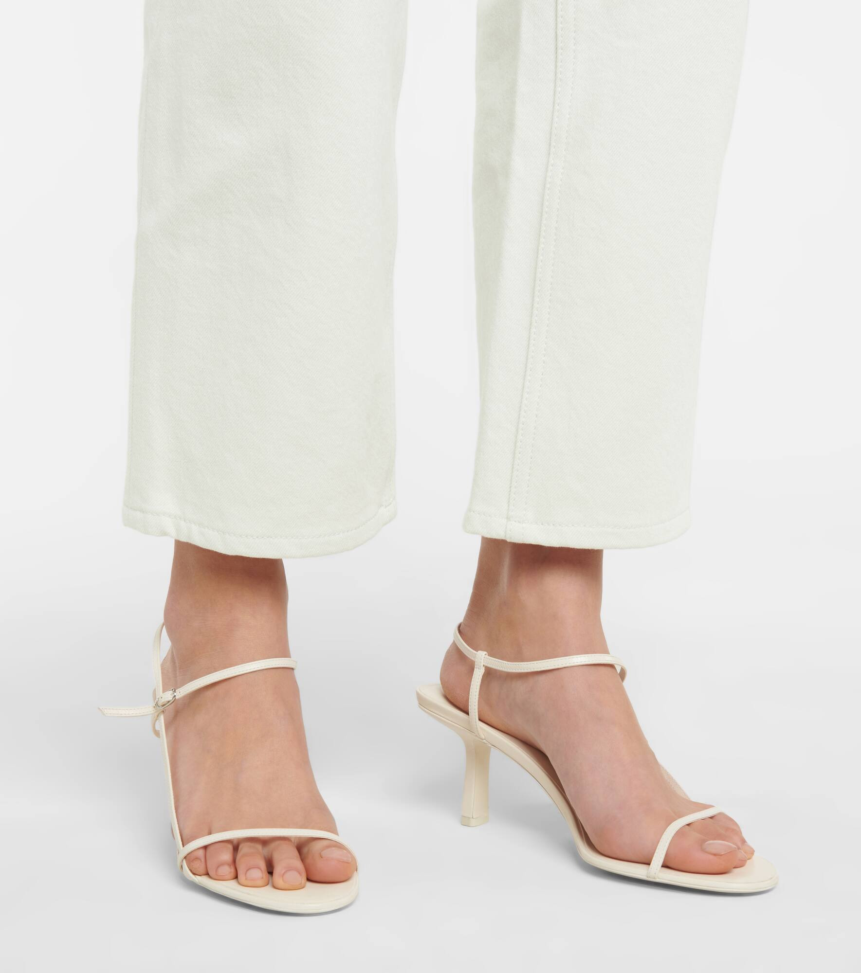 Bare leather sandals - 4