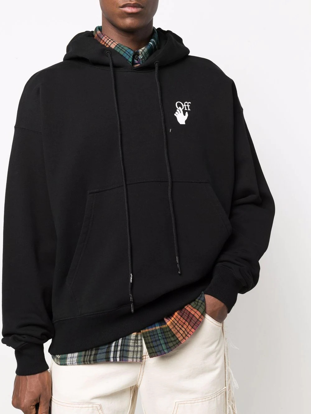 logo-print hoodie - 5