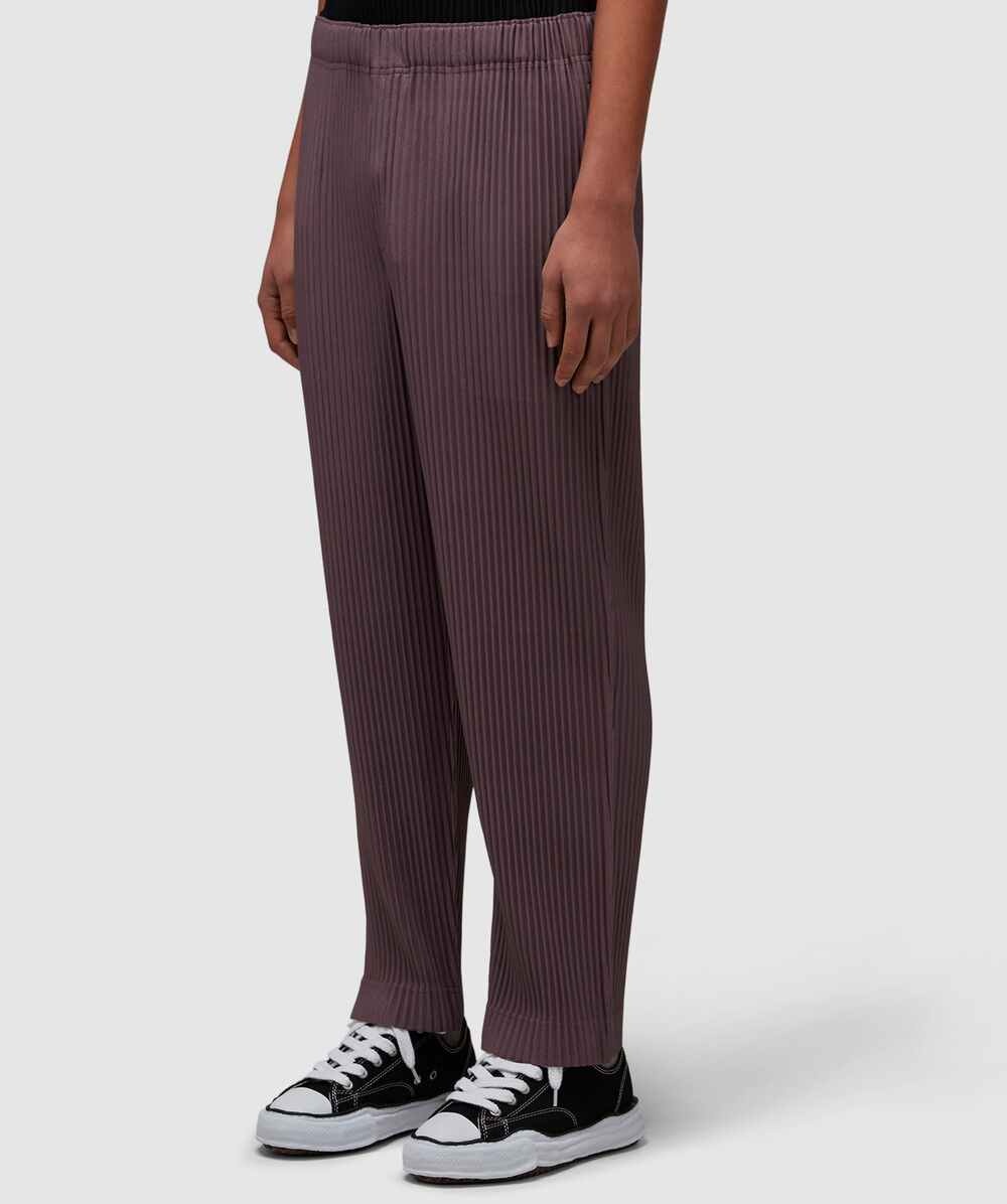 Pleats straight leg trouser - 2