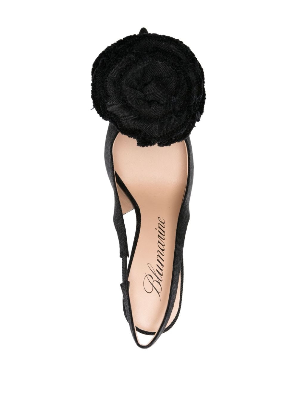105mm floral-appliquÃ© pumps - 4