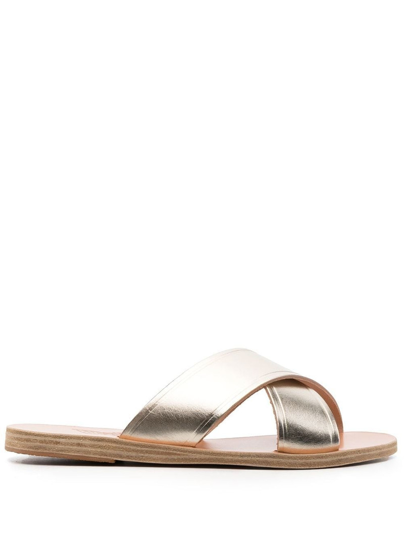 Thais metallic-effect sandals 1